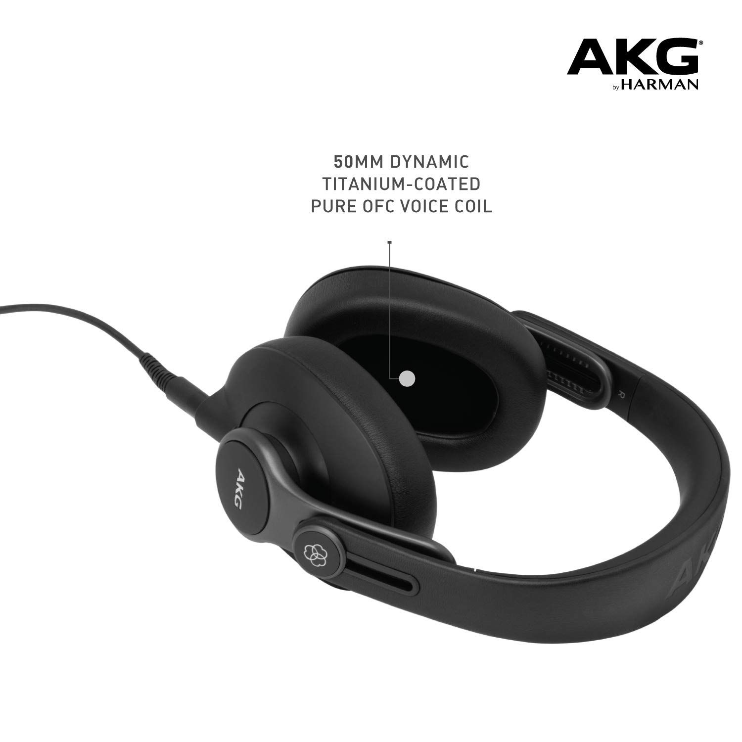 AKG K361 Over-Ear, Closed-Back, Foldable Studio Headphones - Image 4